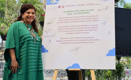 Gobierno de CDMX e iniciativa privada crearán ruta para reducir emisiones contaminantes 