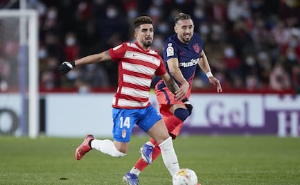 Atlético de Madrid pierde ante Granada y se aleja del liderato; Héctor Herrera tuvo minutos 