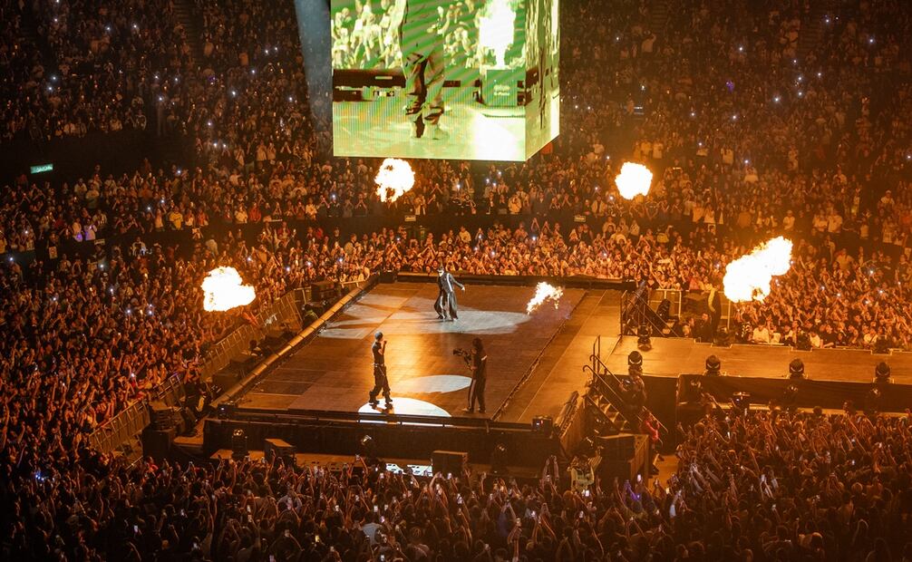 NSQK abarrotó el Palacio de los Deportes. Foto: OCESA.