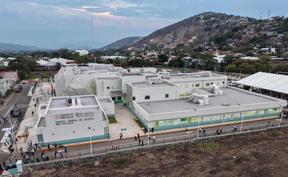 Inauguración del Hospital General de Jiutepec, Morelos. Foto: Presidencia de México