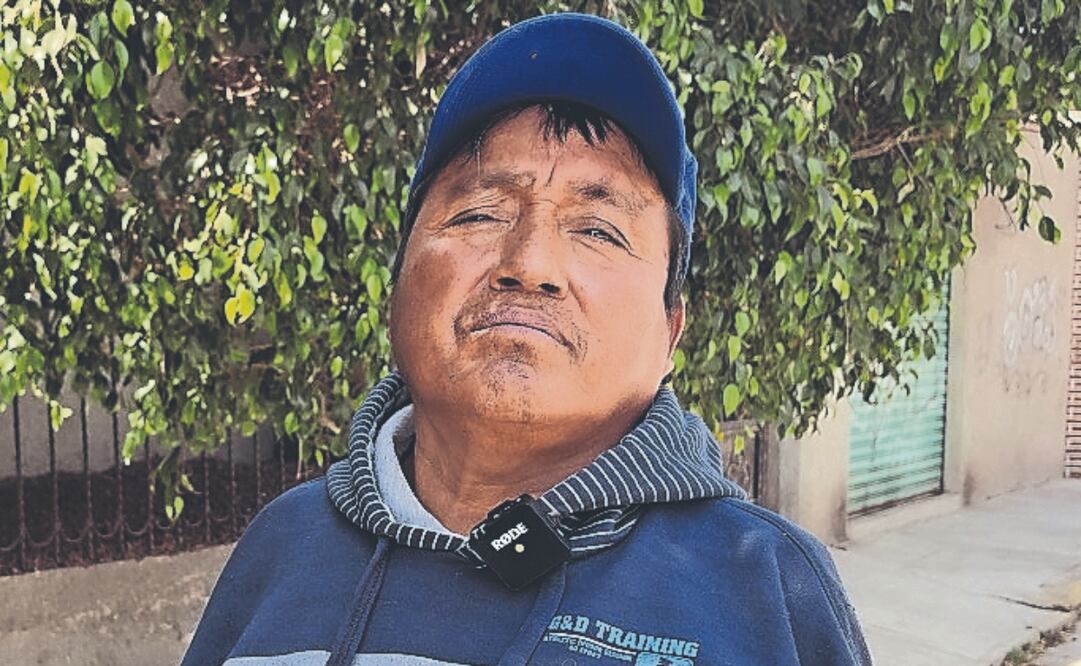 Jesús Álvarez dice que es la primera vez que le ocurre una situación así. Foto: de ARTURO CONTRERAS. EL UNIVERSAL