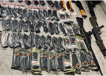 Aduanas logra otro decomiso de armas y cartuchos