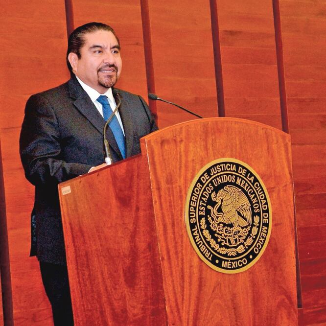 Análisis. Presidente del Tribunal Superior de Justicia de la Ciudad de México, Álvaro Augusto Pérez Juárez. Foto: CORTESÍA