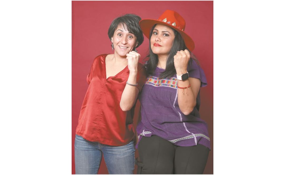 Nora y Vanessa señalan que lo importante es generar diálogo. ADRIANA HERNANDEZ/EL UNIVERSAL