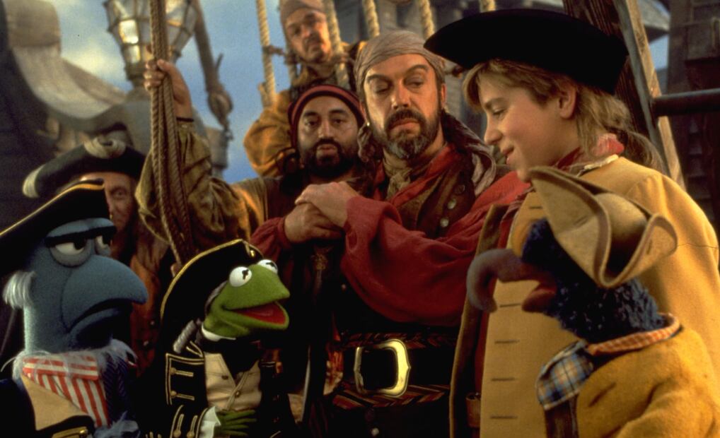 Tim Curry en "Muppet Treasure Island", película de Brian Henson de 1996.
Foto: IMDb