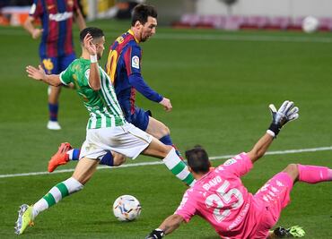 La "alucinante" asistencia de Messi sin tocar el balón