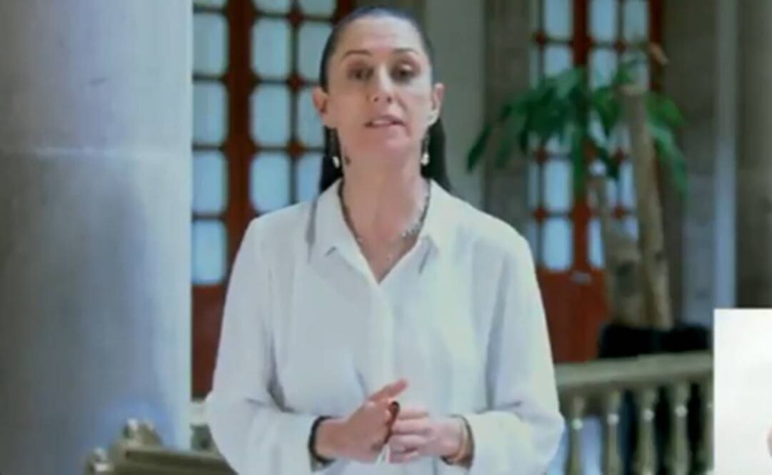 Claudia Sheinbaum, jefa de Gobierno de la CDMX. Foto: Captura de video