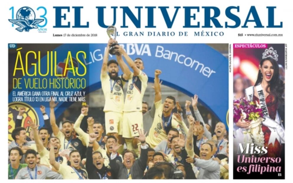 El último título de los equipos en Liguilla; así lo llevó EL UNIVERSAL