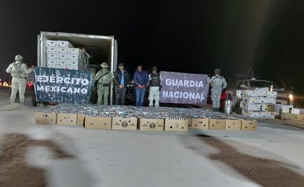 Aseguran 1.8 toneladas de cocaína en San Luis Colorado, Sonora; detienen a dos 