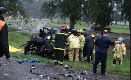 Mueren cuatro aficionados de Boca que iban a la final