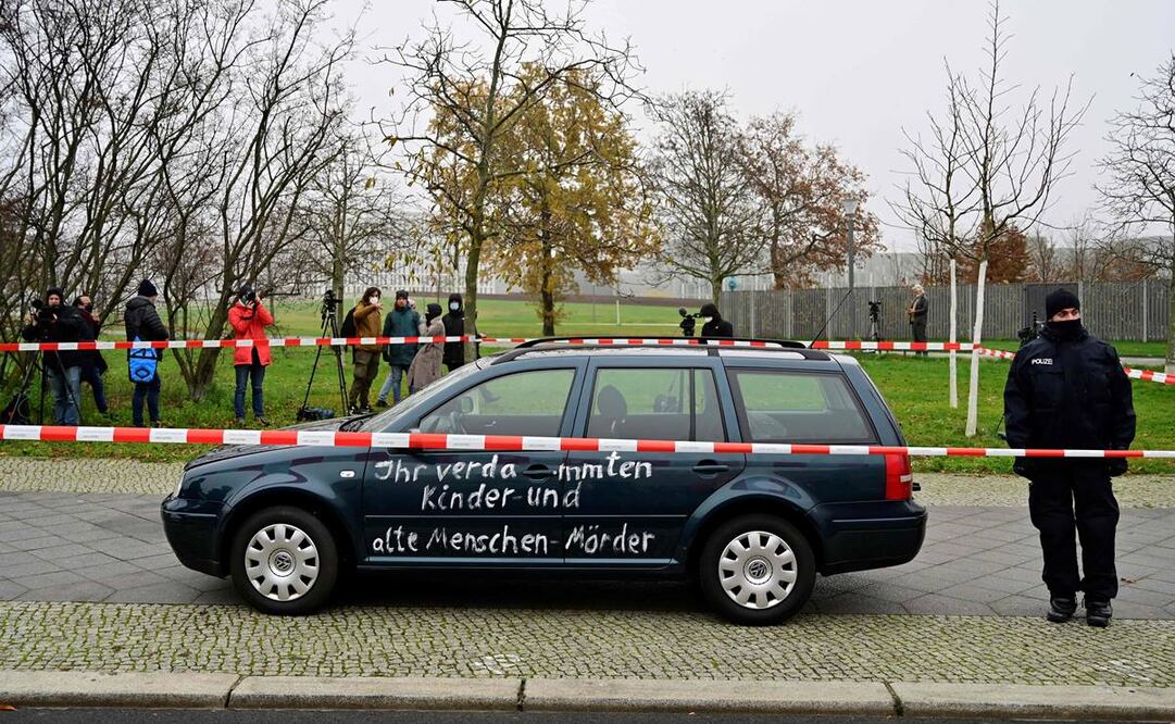La oficina de Merkel está ubicada en el centro de Berlín, al lado de la embajada de Suiza y frente de las oficinas del parlamento (Fotos: AFP)