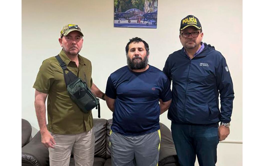 Recapturan a "Fito", el narcotraficante más buscado de Ecuador. (25/06/25) Foto: EFE