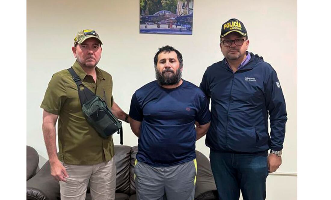 Recapturan a "Fito", el narcotraficante más buscado de Ecuador. (25/06/25) Foto: EFE
