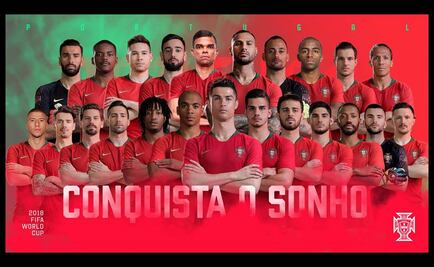 Portugal presenta su lista definitiva para Rusia 2018