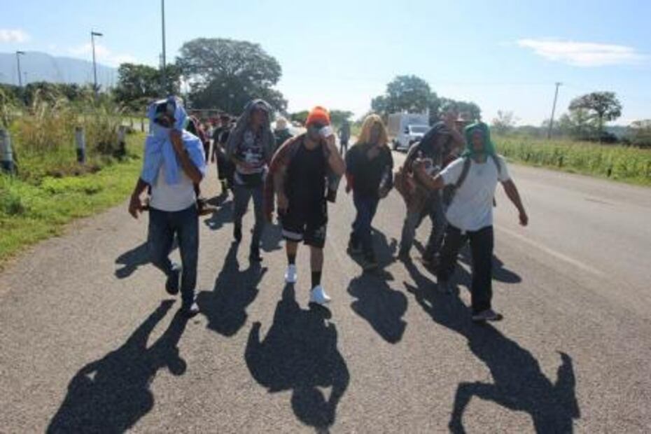 Segunda Caravana avanza con escasa ayuda por Chiapas