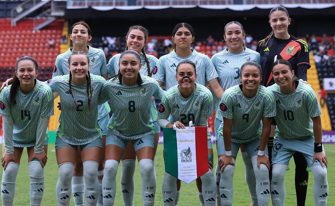 México avanza a final del Premundial Sub-20 Femenil de Concacaf / Foto: @Miseleccionfem en X