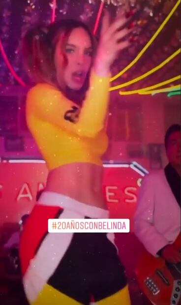 Belinda celebra 20 años de carrera con nostálgicos momentos