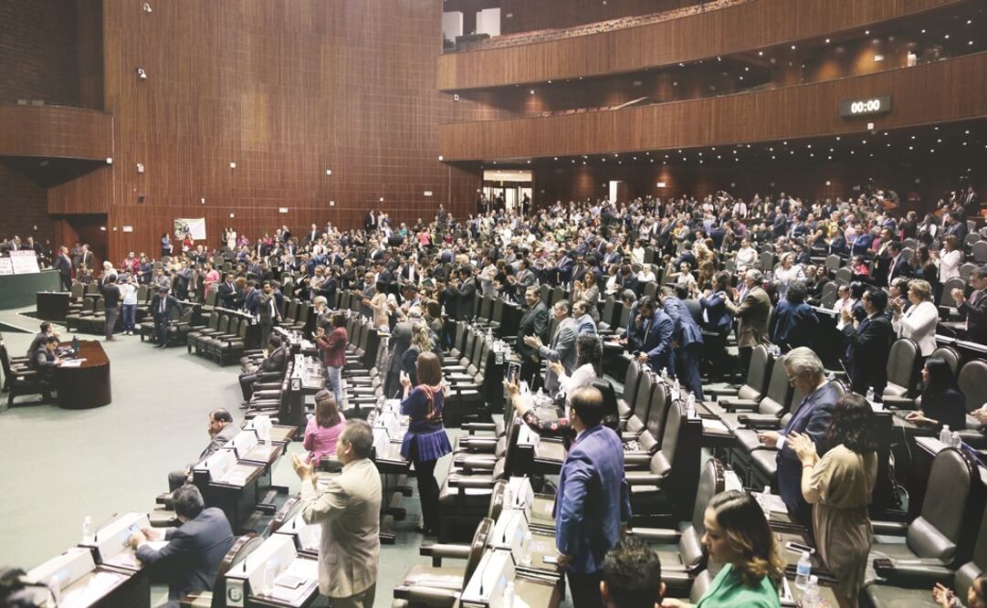 Salón de sesiones de la Cámara de Diputados. Foto: Archivo/EL UNIVERSAL