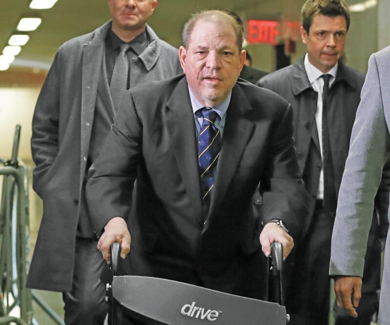 El productor asegura que todas sus relaciones fueron consensuadas. Foto: RICHARD DREW. AP