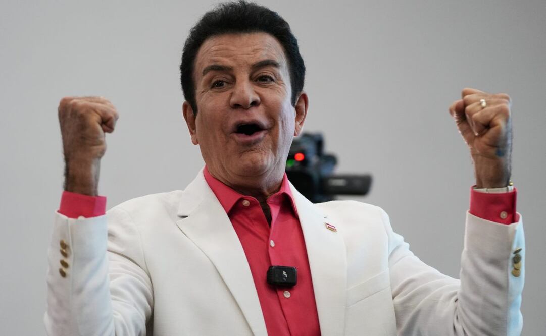El candidato presidencial Salvador Nasralla, del Partido Liberal. Foto: AP