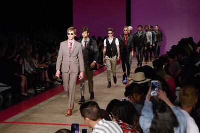 MBFWMx: La apuesta rockera de Galo Bertín 