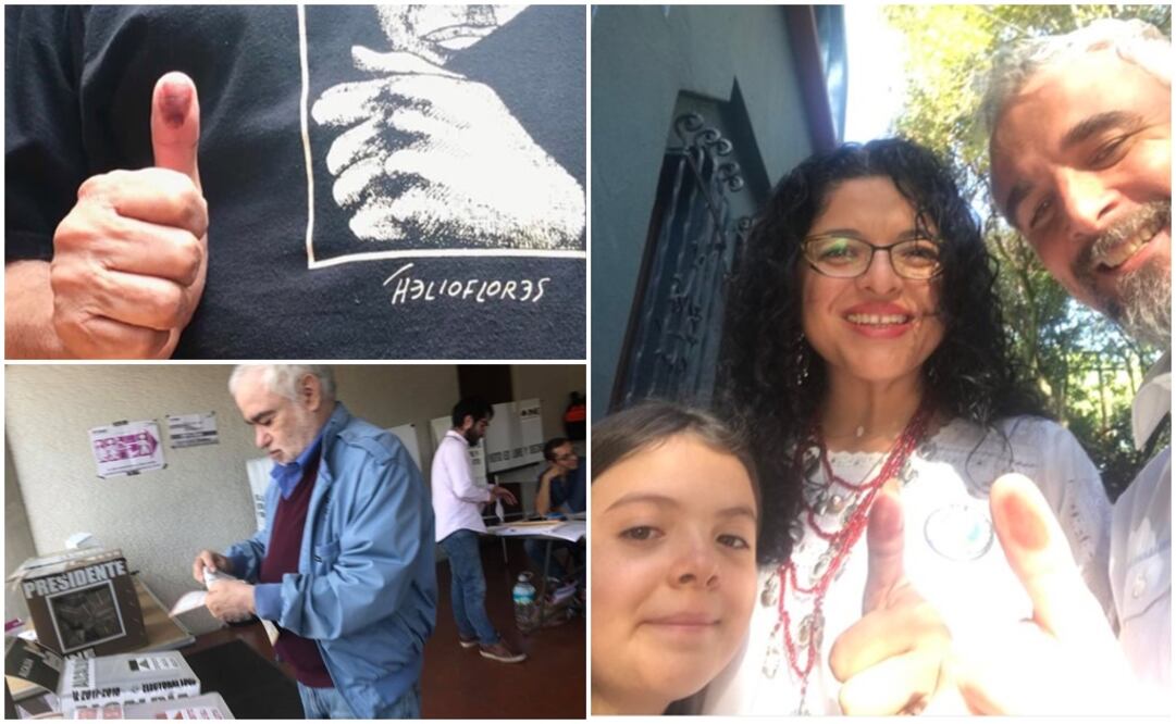 Helio Flores. Foto: Twitter @Helioflores_mex; Ignacio Solares. Foto: Facebook y Alejandra Frausto: Foto @alefrausto