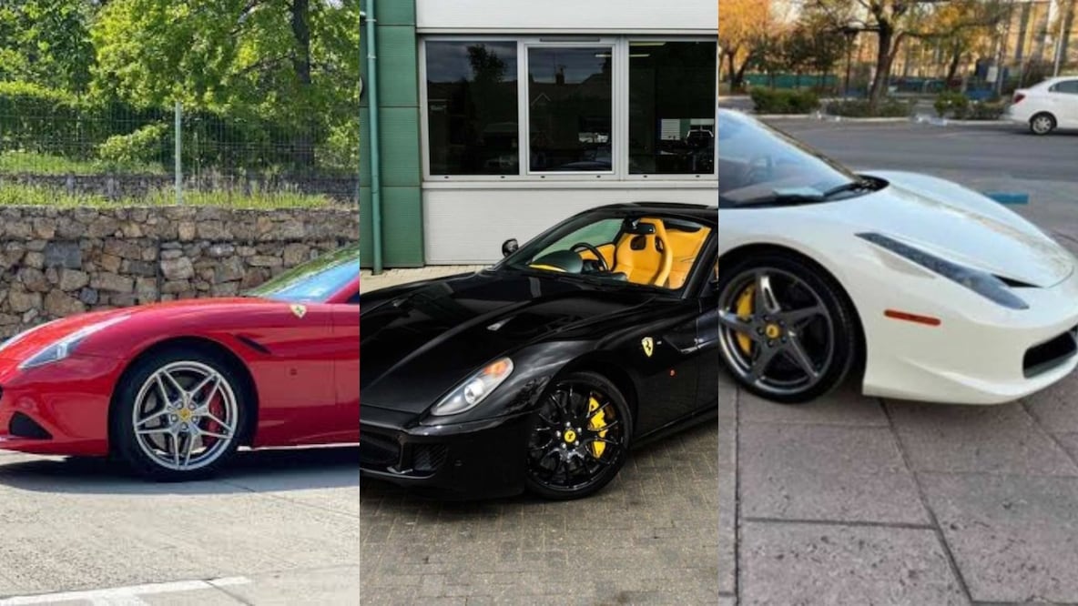 Persona regala 3 Ferraris a cambio de una plaza en aduana y lo estafan