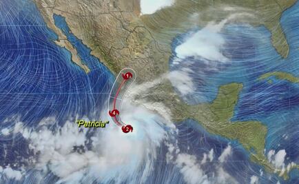 "Patricia" se convierte en huracán categoría 4