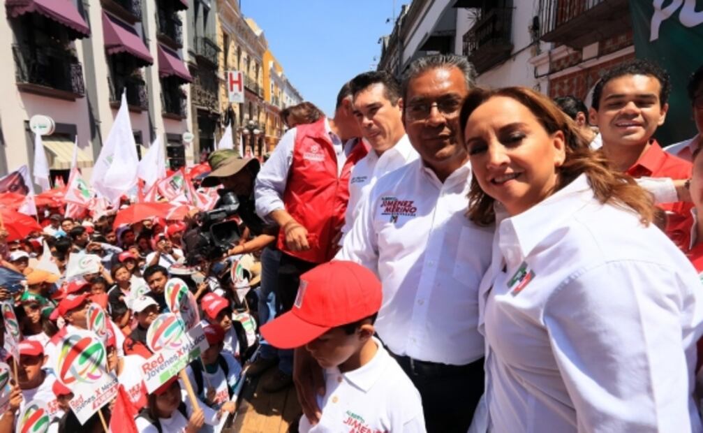 Apuesta Jiménez Merino por cambio de rumbo con responsabilidad en Puebla