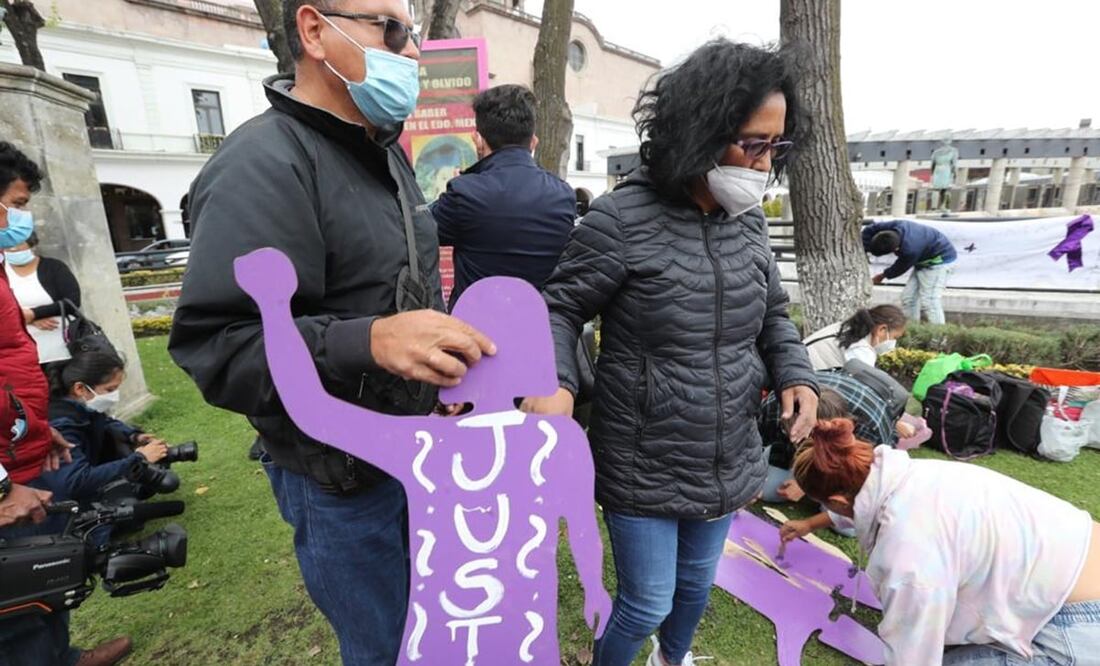 Lorena y Jesús, padres de Fátima, levantaron la voz, indignados porque la justicia dejó libre a uno de los asesinos de su hija. Foto: Jorge Alvarado / EL UNIVERSAL