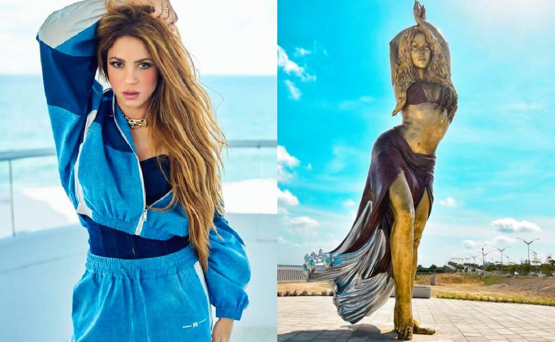 La obra mide más de seis metros, pesa casi seis toneladas y está hecha de bronce. Foto: Instagram