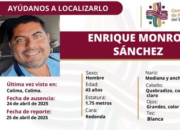 Hallan muerto a exalcalde de Villa de Álvarez, Colima; estaba desaparecido desde abril