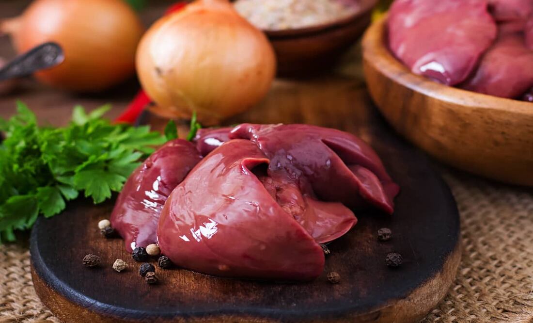 Comer mucho hígado puede provocar resistencia a los antibióticos. Foto: Freepik.