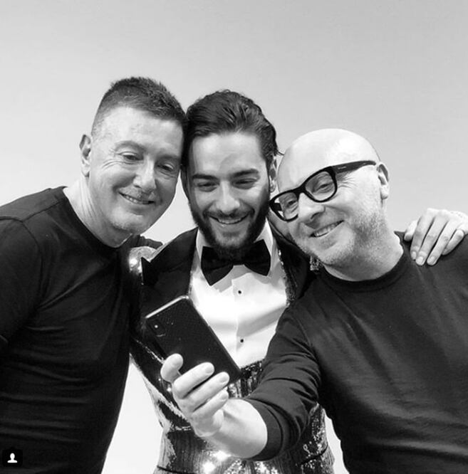 Maluma conquistó a los diseñadores italianos Dolce  Gabbana y están listos para conquistar al mundo  (Crédito: Instagram)