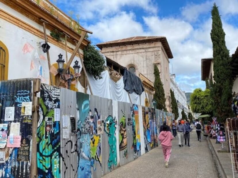 Se derrumba parte del edificio donde sesionó el primer Congreso Constituyente de Chiapas