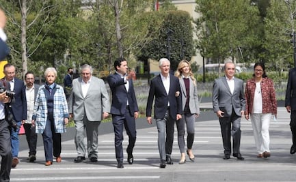 Alfredo del Mazo inaugura Plaza de Los Mártires