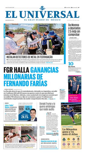 Portada impresa
