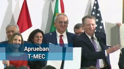 Senado de Estados Unidos aprueba por mayoría el T-MEC