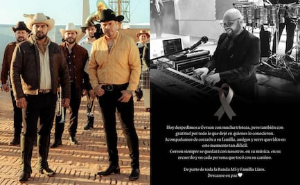 Fallece Gerson Leos, tecladista de la Banda MS; se desmayó en un juego de beisbol en Sinaloa