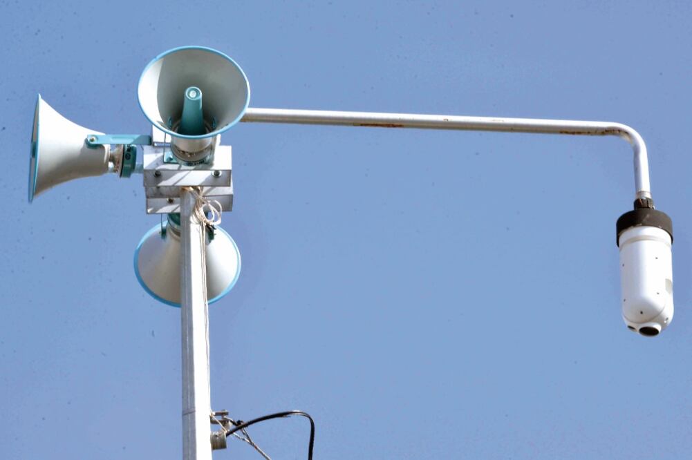 El gobierno municipal invirtió 2 millones 464 mil pesos, de recursos propios, para instalar el sistema de alertamiento (ESPECIAL)