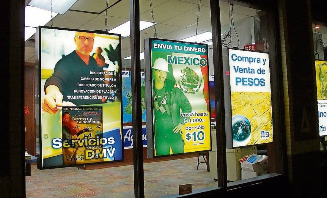 El promedio por cada remesa enviada rompió el piso de 400 dólares, ubicándose en 396 dólares. Foto: Archivo EL UNIVERSAL