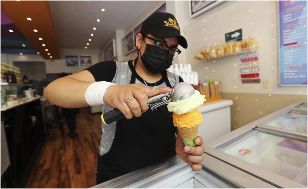 Aumenta venta de helados por calor. Foto: Jorge Alvarado/ EL UNIVERSAL