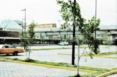 Cuando el Metro tenía estacionamientos públicos