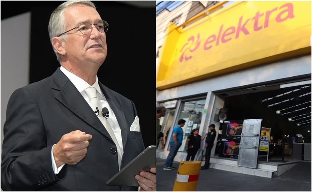 El empresario Ricardo Salinas Pliego aclaró que solicitó la suspensión de Elektra. Foto: EL UNIVERSAL