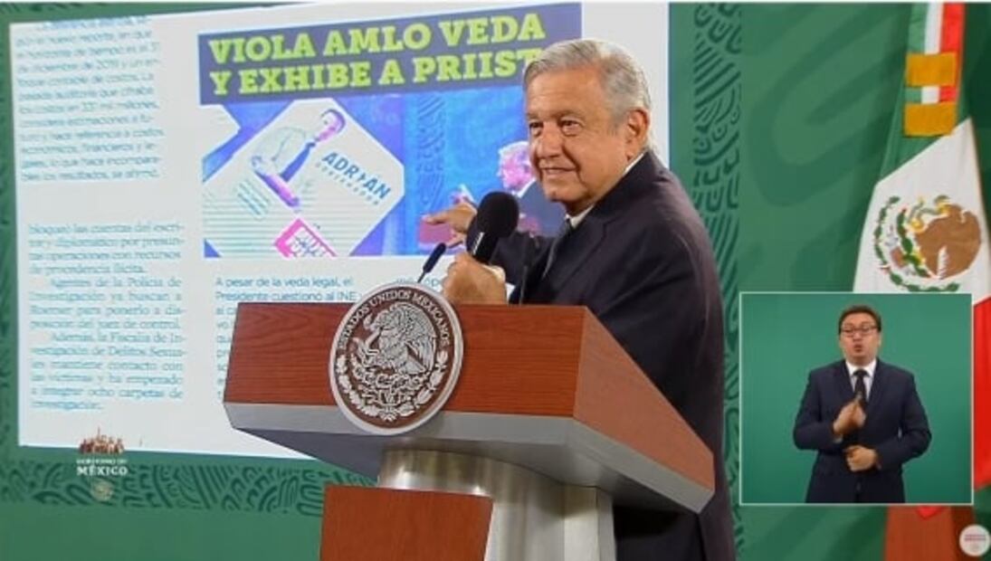 La mañanera de AMLO, 6 de mayo, minuto a minuto