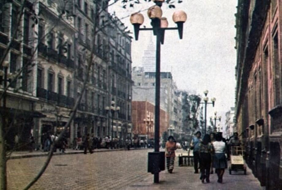Hace 50 años surgieron las primeras calles peatonales del Centro Histórico