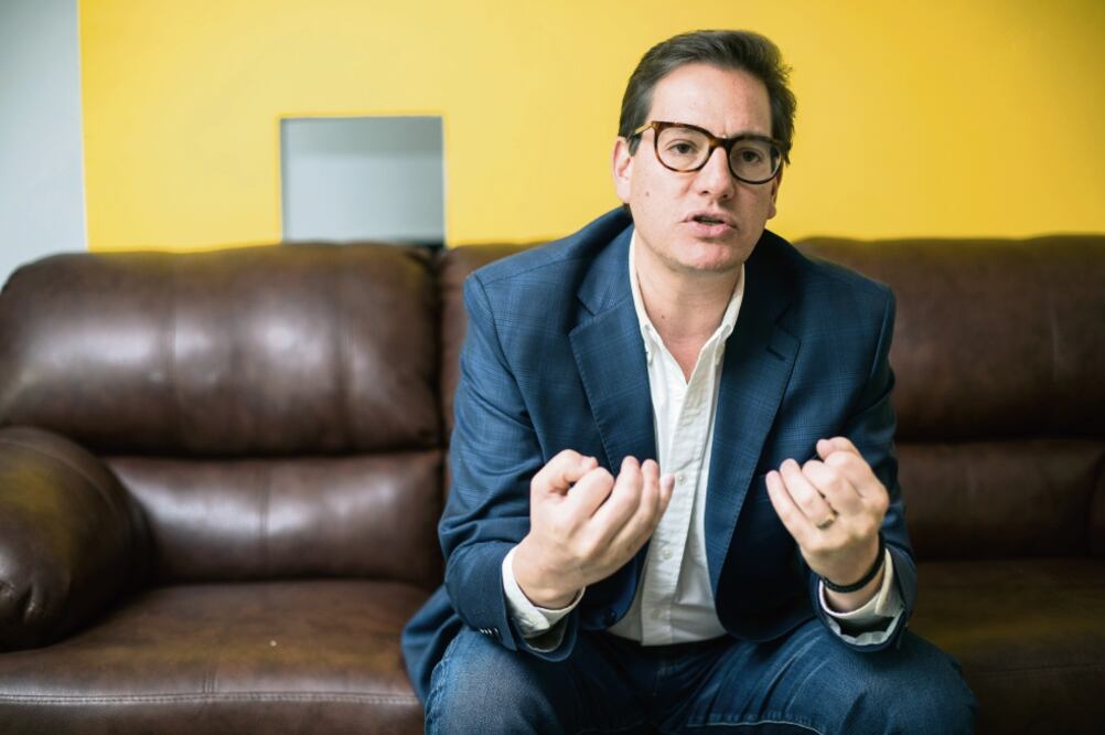 Aspirante a la jefatura de Gobierno del PRD, Salomón Chertorivski. (GERMÁN ESPINOSA. EL UNIVERSAL)