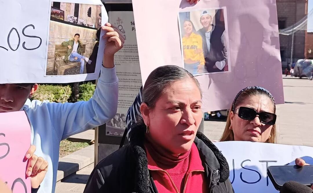 Demandan a Rosalinda Ávalos, policía que denunció a aspirante a juez por el asesinato de sus dos hijos en SLP (25/09/2025). Foto: Jazmín Ramírez García