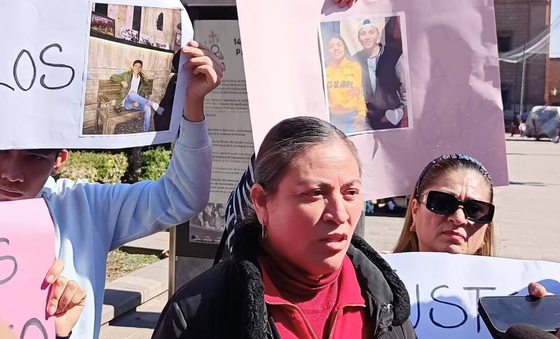 Demandan a Rosalinda Ávalos, policía que denunció a aspirante a juez por el asesinato de sus dos hijos en SLP (25/09/2025). Foto: Jazmín Ramírez García