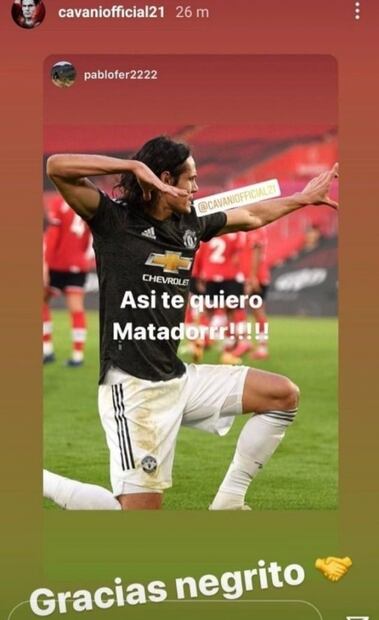 Polémica suspensión a Edinson Cavani por comentarios racistas